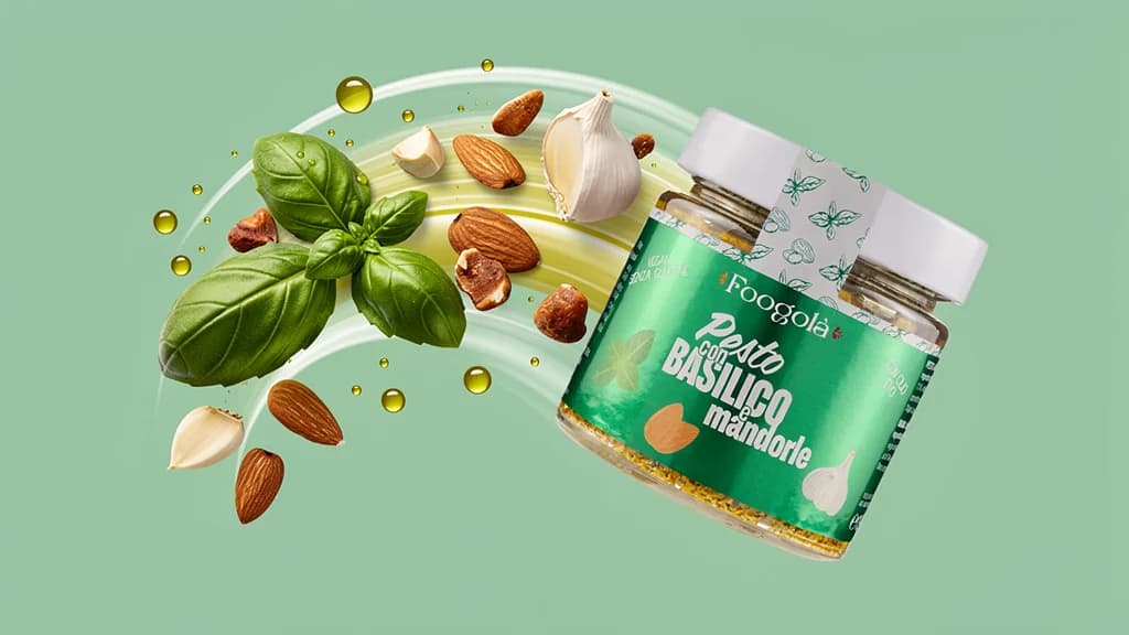 Pesto con Basilico e Mandorle