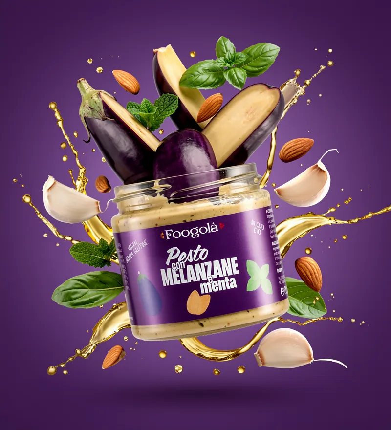 Pesto con Melanzane e Menta